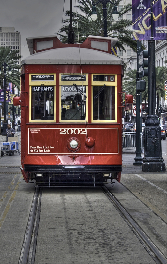 New Orleans Streetcars TMV Control Systems
