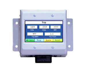 accurate data display, megawatt hours, trip log megawatt data